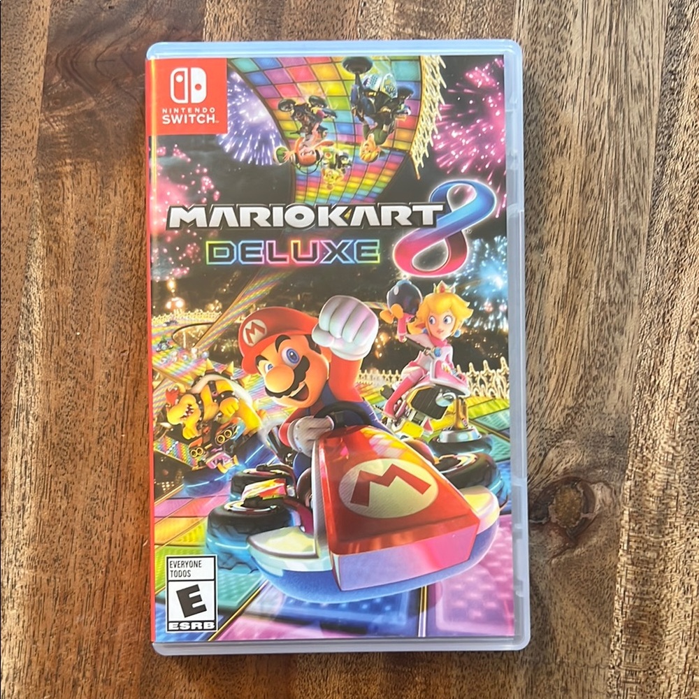 Nintendo Red and Blue Mario Kart 8 Deluxe Game